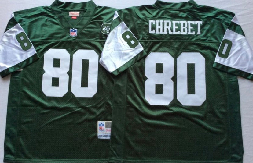 Wayne Chrebet Mitchell & Ness New York Jets Jersey