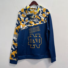 Notre Dame Fighting Irish color camouflage sweatshirt hoodie NCAA licensed