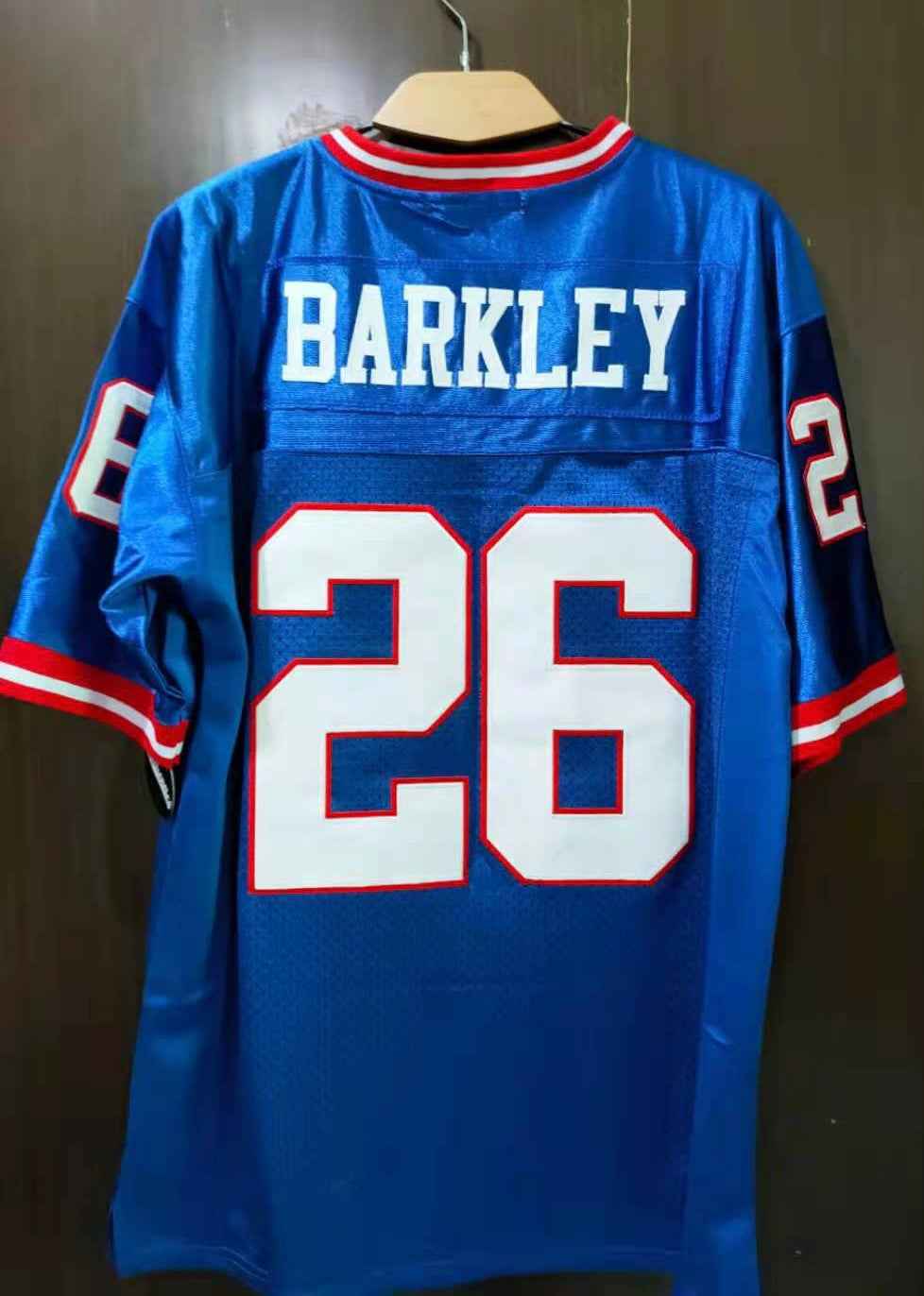 Saquon Barkley retro New York Giants Jersey – Classic Authentics