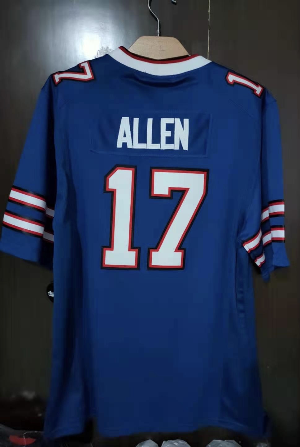 Josh Allen Buffalo Bills Jersey Red – Classic Authentics