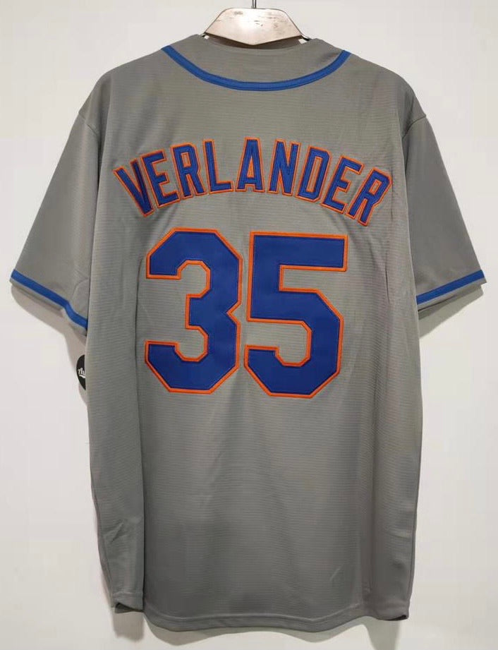Justin Verlander New York Mets Jersey Classic Authentics