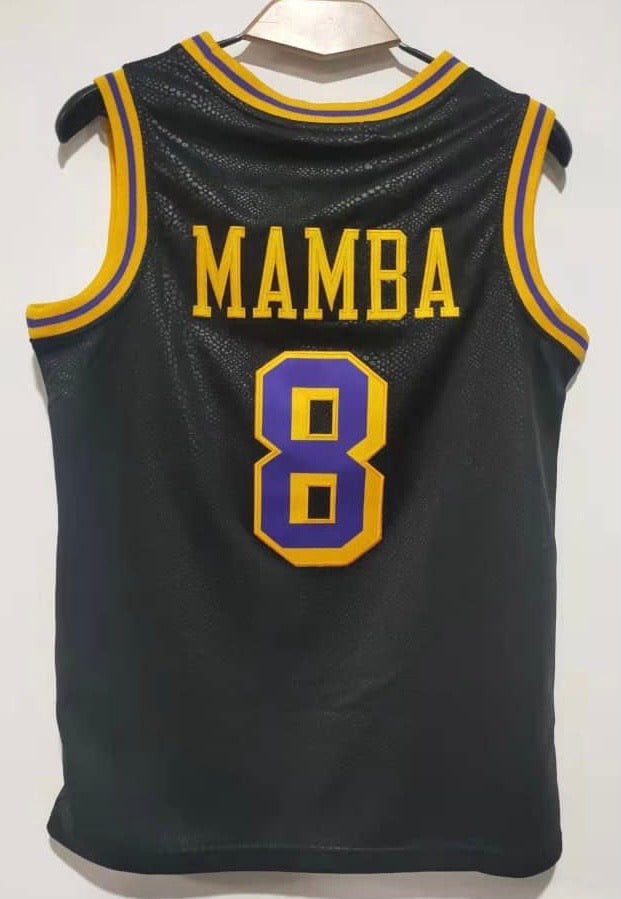 Basketball Jersey, Black Mamba Jersey for Men, Snakeskin Mamba