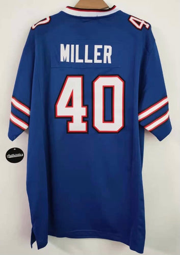 Matt Milano Buffalo Bills Jersey blue – Classic Authentics