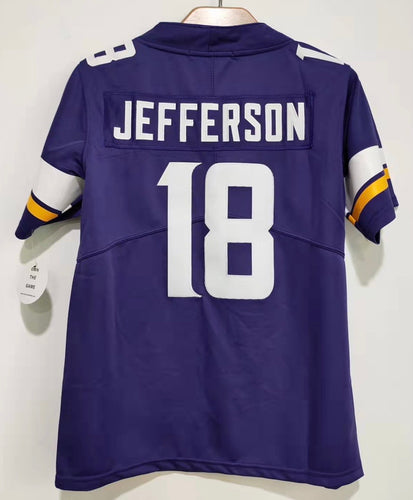 Justin Jefferson YOUTH Minnesota Vikings Classic Authentics Jersey