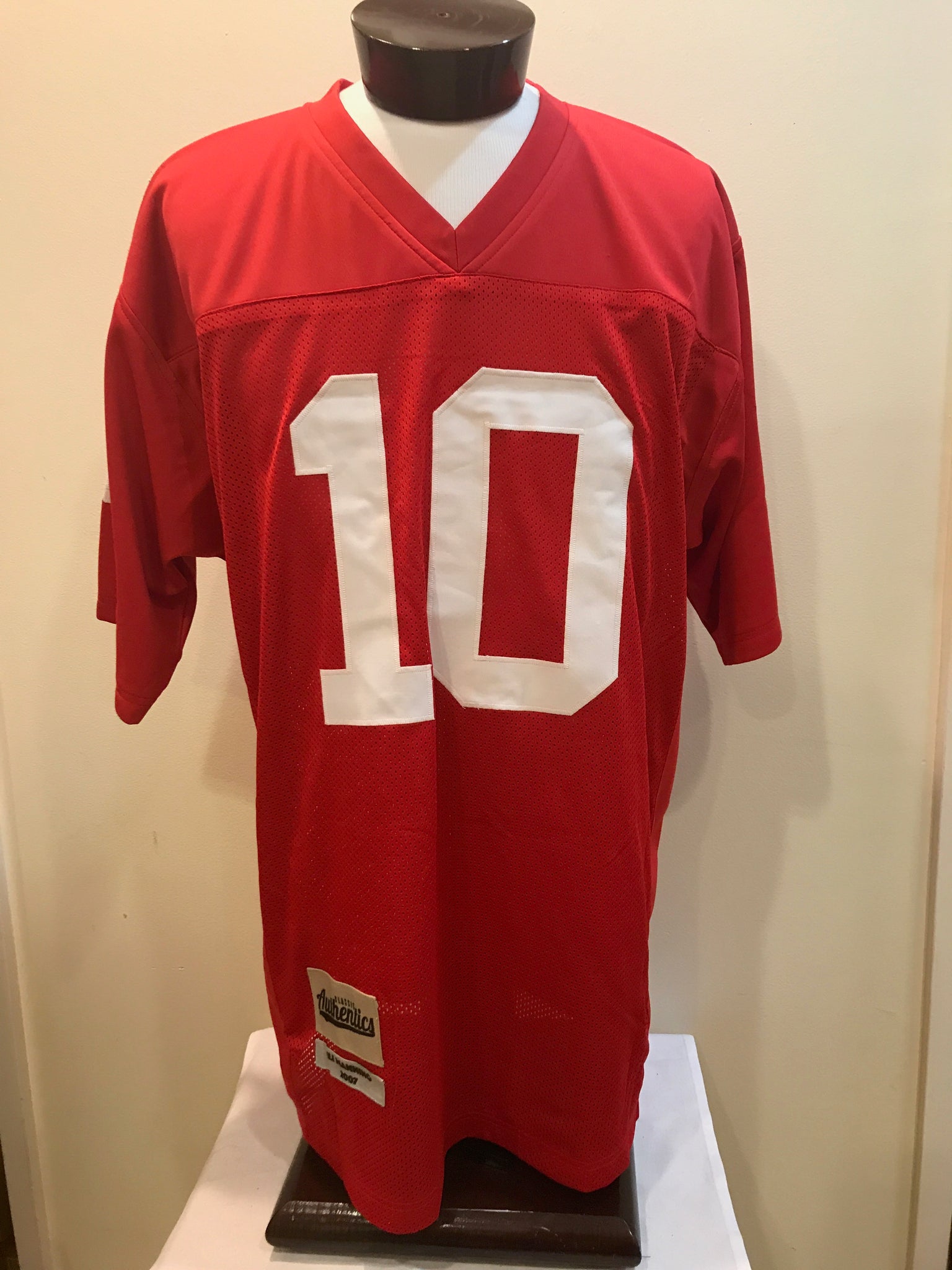 Mitchell & Ness Authentic Eli Manning New York Giants 2007 Jersey