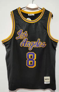 Kobe Bryant Los Angeles Jersey Black MAMBA snake skin