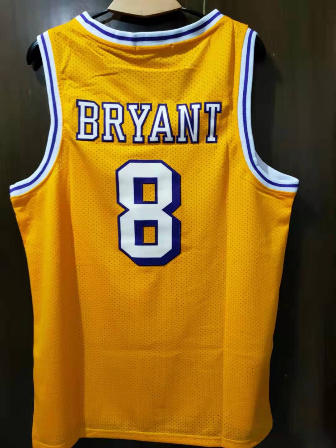 Kobe Bryant Los Angeles Lakers Jersey Yellow