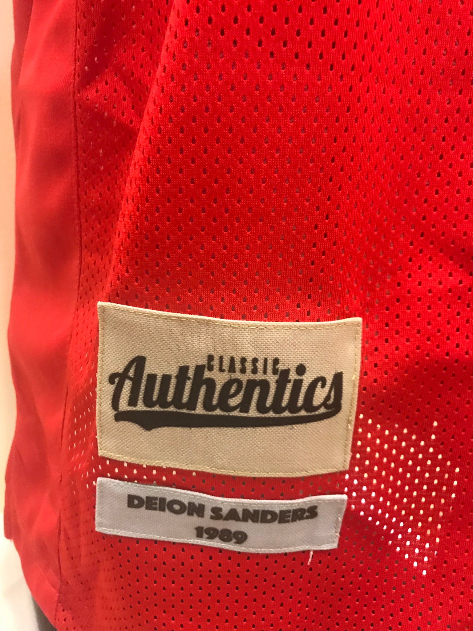 Deion Sanders Atlanta Falcons Classic Authentics Jersey