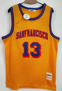 Wilt Chamberlain San Francisco Warriors Jersey