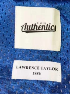 Lawrence Taylor New York Giants Jersey Classic Authentics
