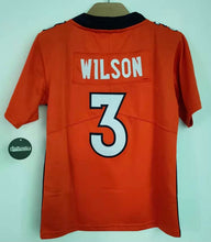 Russell Wilson Denver Broncos Jersey Orange Classic Authentics