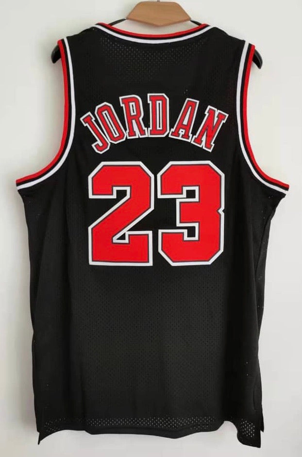 Michael Jordan Chicago Bulls Jersey Black 1984 Rookie season