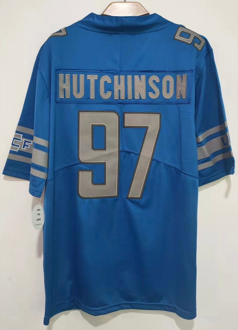 Aiden Hutchinson Detroit Lions Jersey Classic Authentics