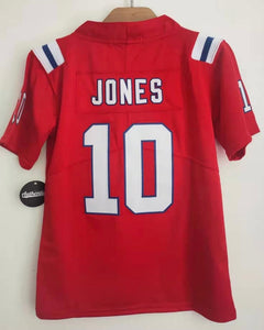 Mac Jones New England Patriots Nike Youth Game Jersey - Red