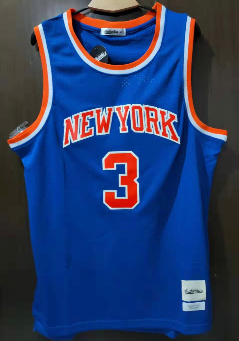 NY Knicks John Starks Authentic Jersey - Mitchell & Ness – The Vault