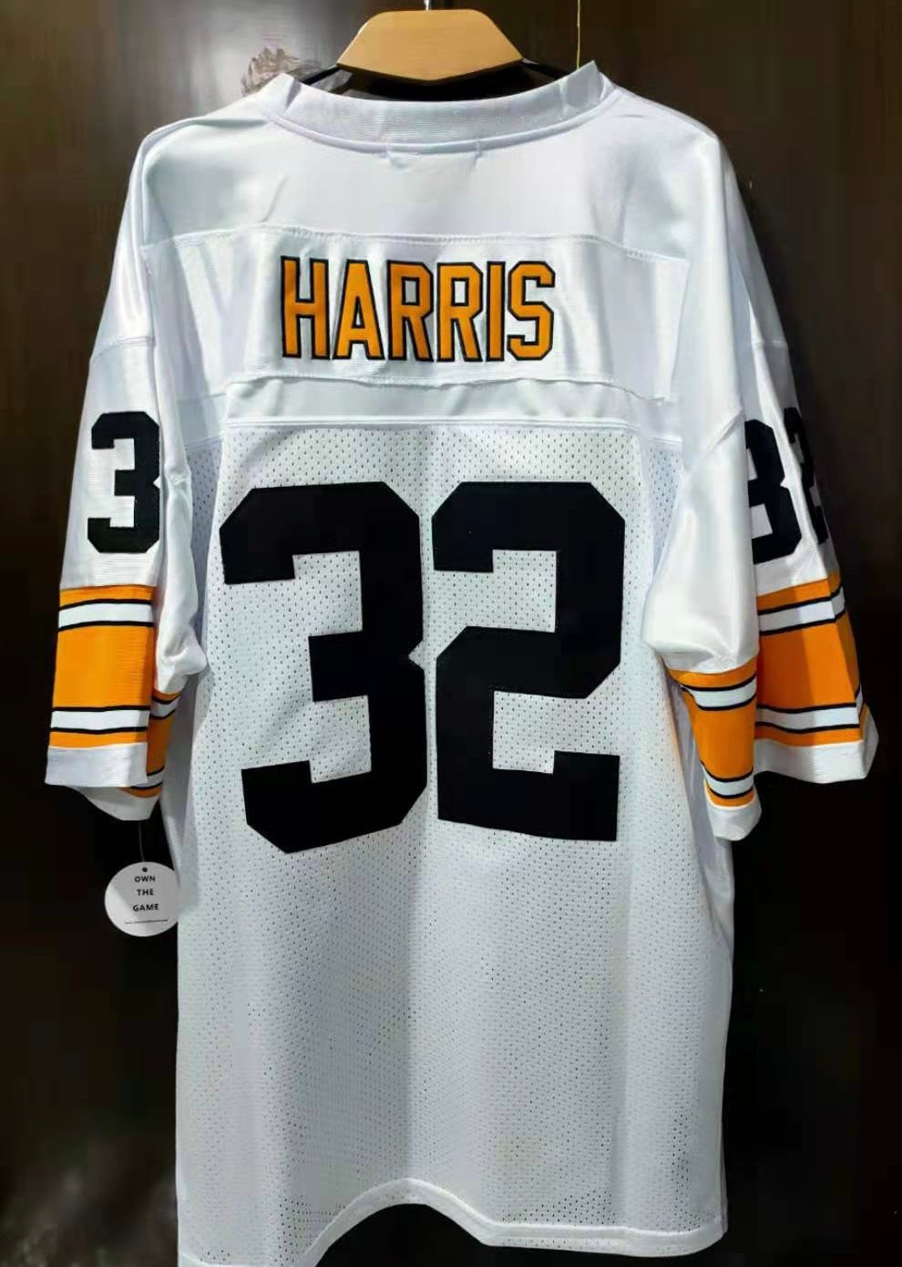 Franco Harris Pittsburgh Steelers Jersey white – Classic Authentics