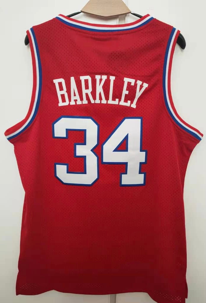 Charles Barkley Philadelphia 76ers Jersey Classic Authentics
