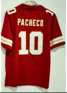 Kansas City Chiefs Football Isiah Pacheco Football T-shirt S-3XL