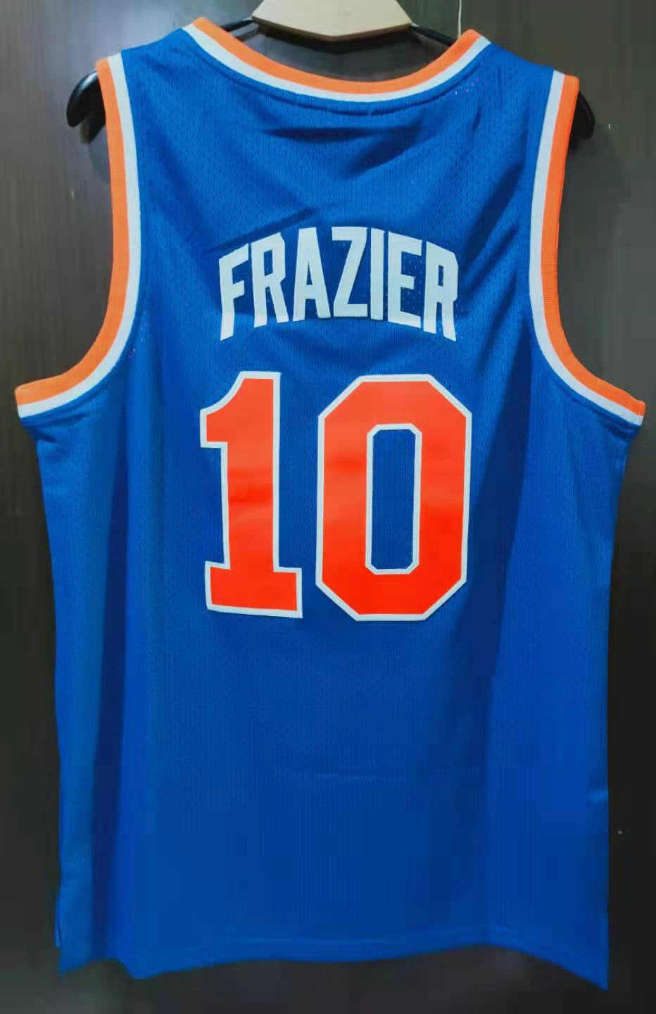 Early 1970's Walt Frazier Game Worn New York Knicks Jersey., Lot #80130