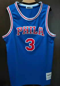 Allen Iverson Philadelphia 76ers Vintage Adidas NBA Jersey Size Large –  Ballerjerseyz