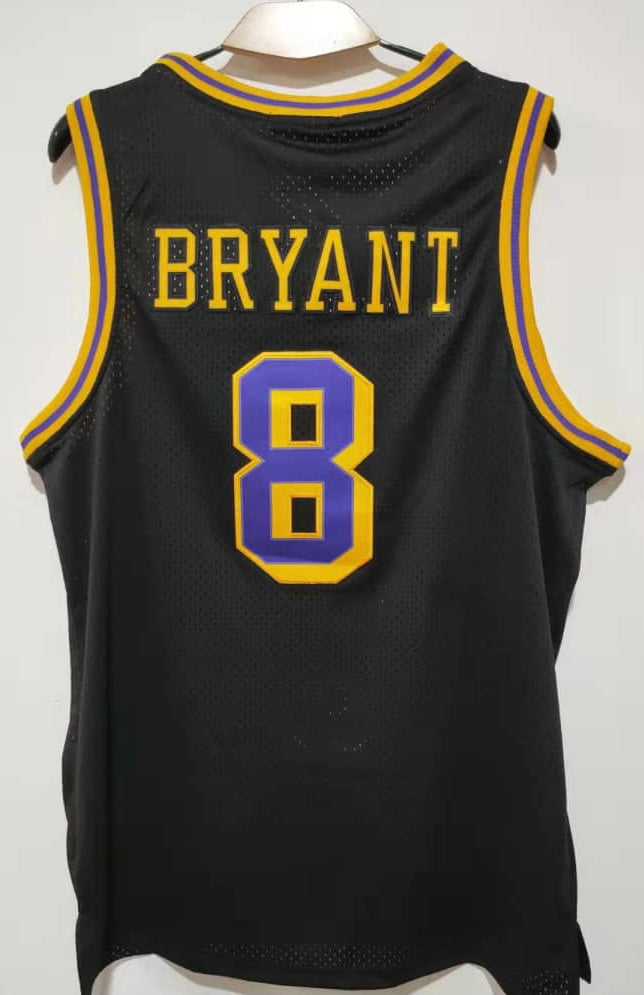 Bryant Los Angeles Lakers Jersey Black – Authentics