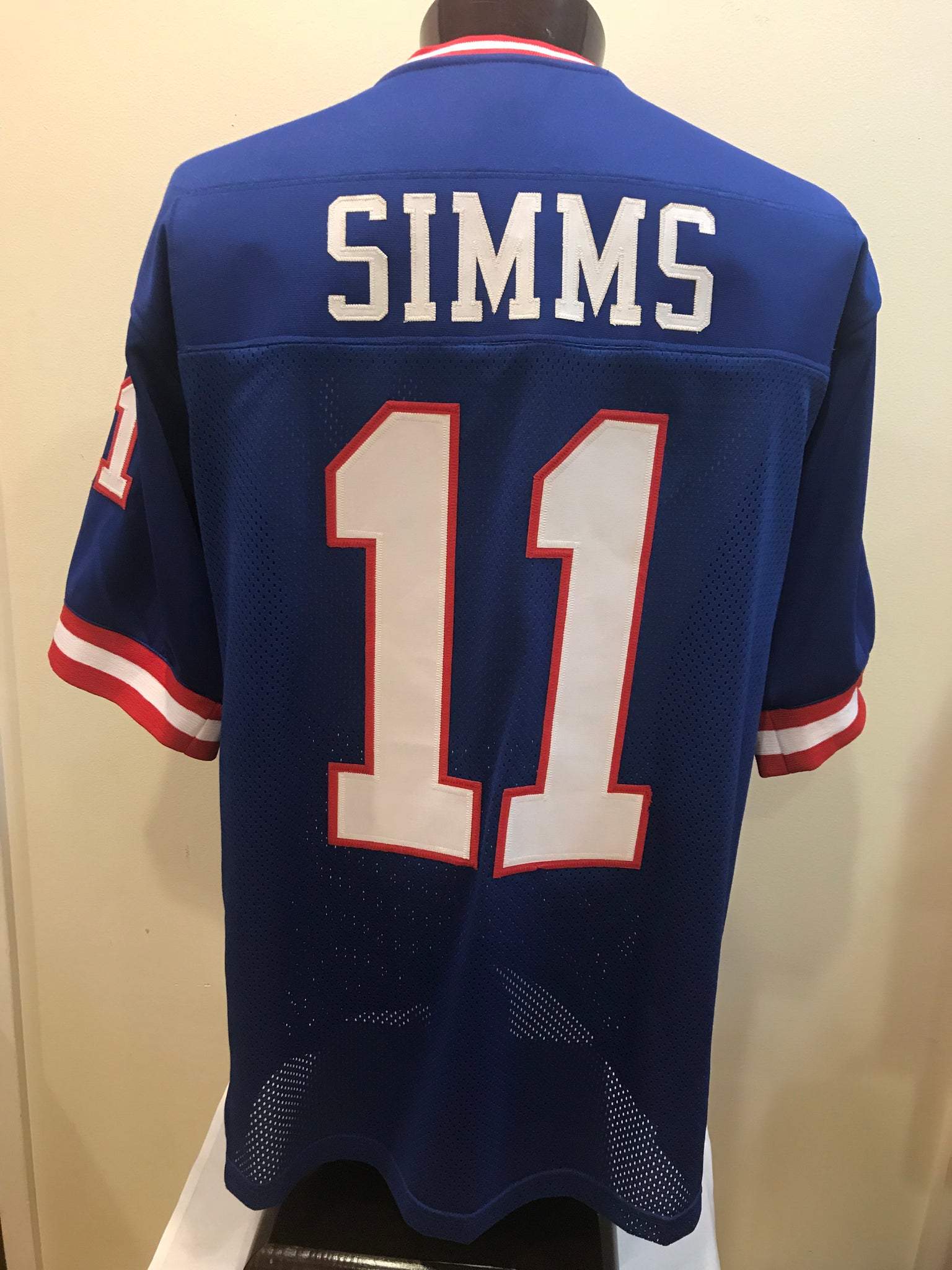 phil simms signed jersey