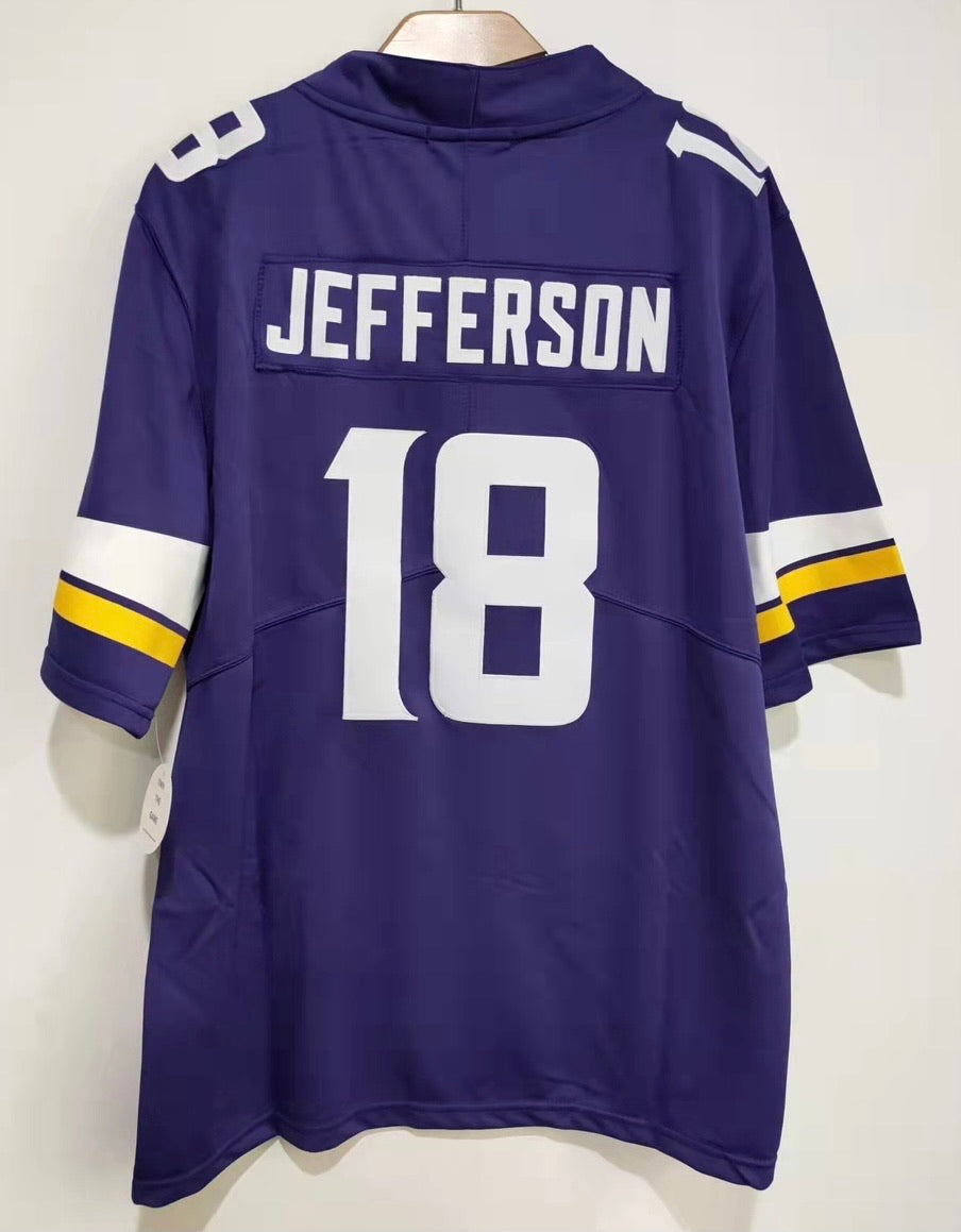 Justin Jefferson Minnesota Vikings Jersey Nike White – Classic