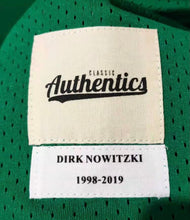 Dirk Nowitzki Dallas Mavericks Jersey Classic Authentics