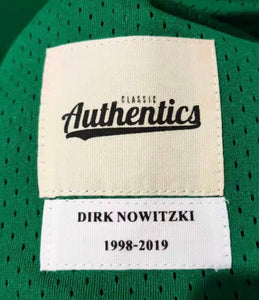 Dirk Nowitzki Dallas Mavericks Jersey Classic Authentics