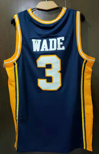 Dwyane Wade Marquette Golden Eagles Jersey Classic Authentics
