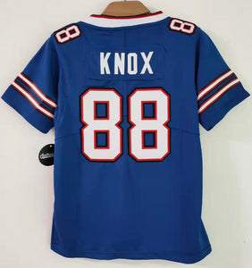 Dawson Knox Classic Authentics YOUTH Buffalo Bills Jersey