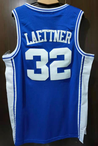 Christian Laettner Duke Blue Devils Jersey Classic Authentics