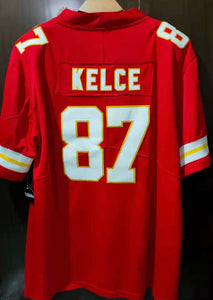 Travis Kelce Kansas City Chiefs Jersey White – Classic Authentics