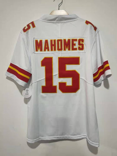 Patrick Mahomes Kansas City Chiefs Jersey Classic Authentics white