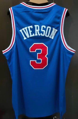 Allen Iverson Philadelphia 76ers Jersey Classic Authentics