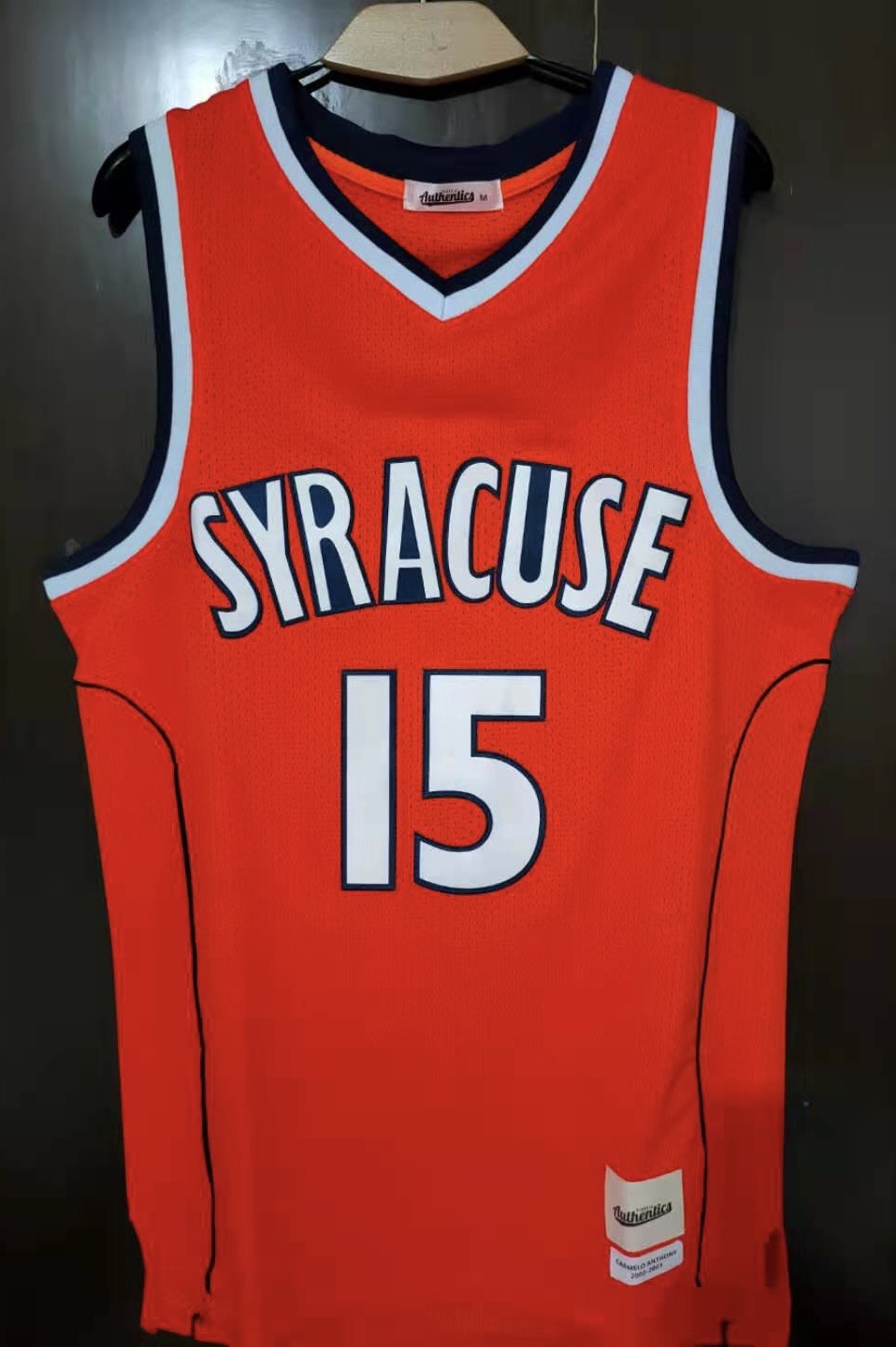 Carmelo Anthony YOUTH Syracuse Orange Jersey