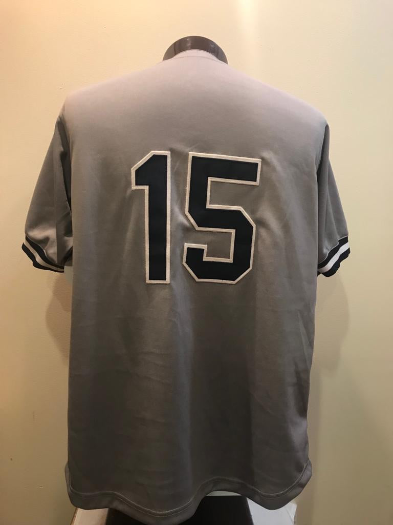 Men's New York Yankees Thurman Munson Nike Navy Cooperstown Collection Name  & Number T-Shirt